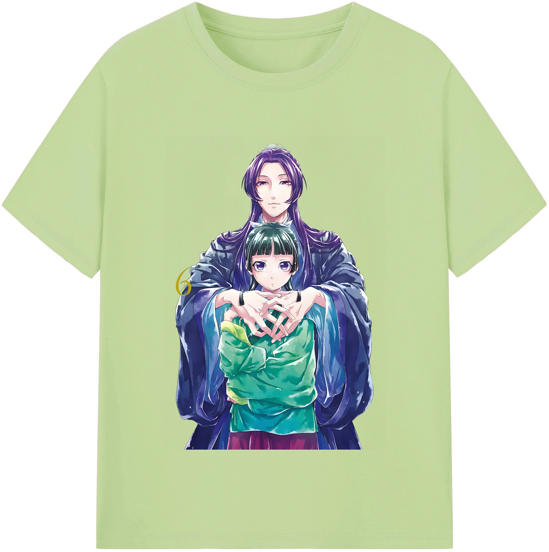 （画像用） 薬屋のひとりごと The Apothecary Diaries 綿100％半袖Tシャツ（フロントプリント）
